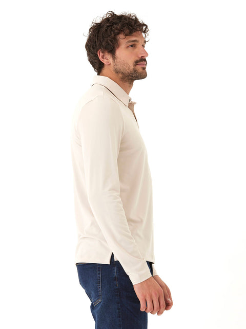 Darryn Luxe Jersey 2 Button Polo