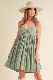 Darsi Dress Pale Green-Dress-AEMI + CO-S-Urbanheer