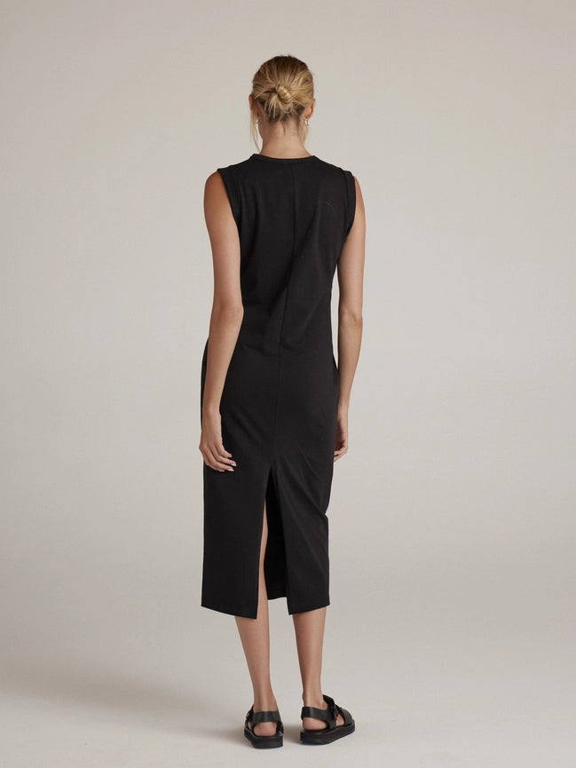 David Maxi-Dress-CLYQUE-XS-BLACK-Urbanheer