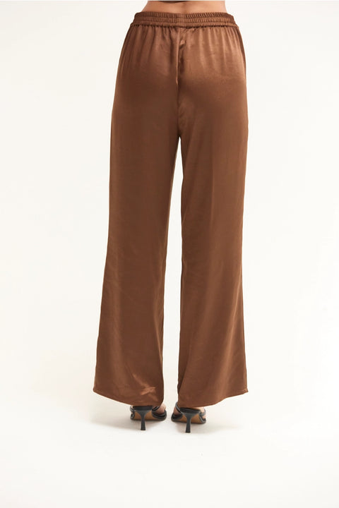 Dawn Satin Pull-On Pants