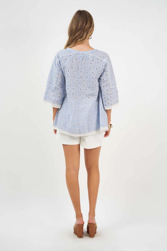 Daydream Top Lotus Broderie-Top-Naudic-XS-White-Urbanheer