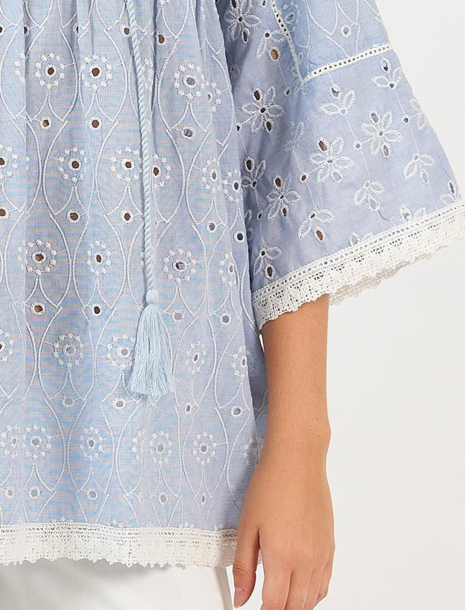 Daydream Top Lotus Broderie-Top-Naudic-XS-White-Urbanheer