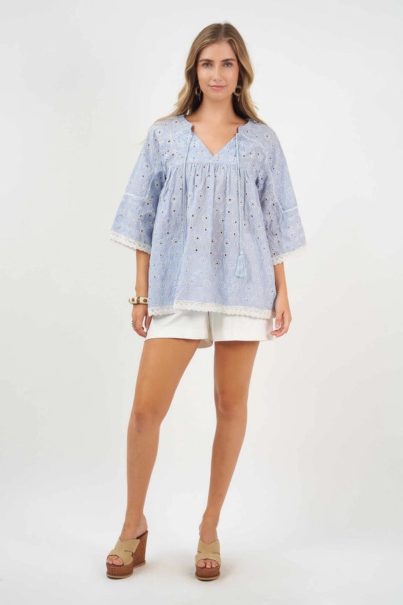 Daydream Top Lotus Broderie-Top-Naudic-XS-White-Urbanheer