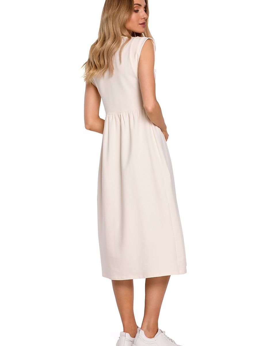 Daydress Women Outfit 153679 Moe-Day Dresses-Moe-beige-L-Urbanheer
