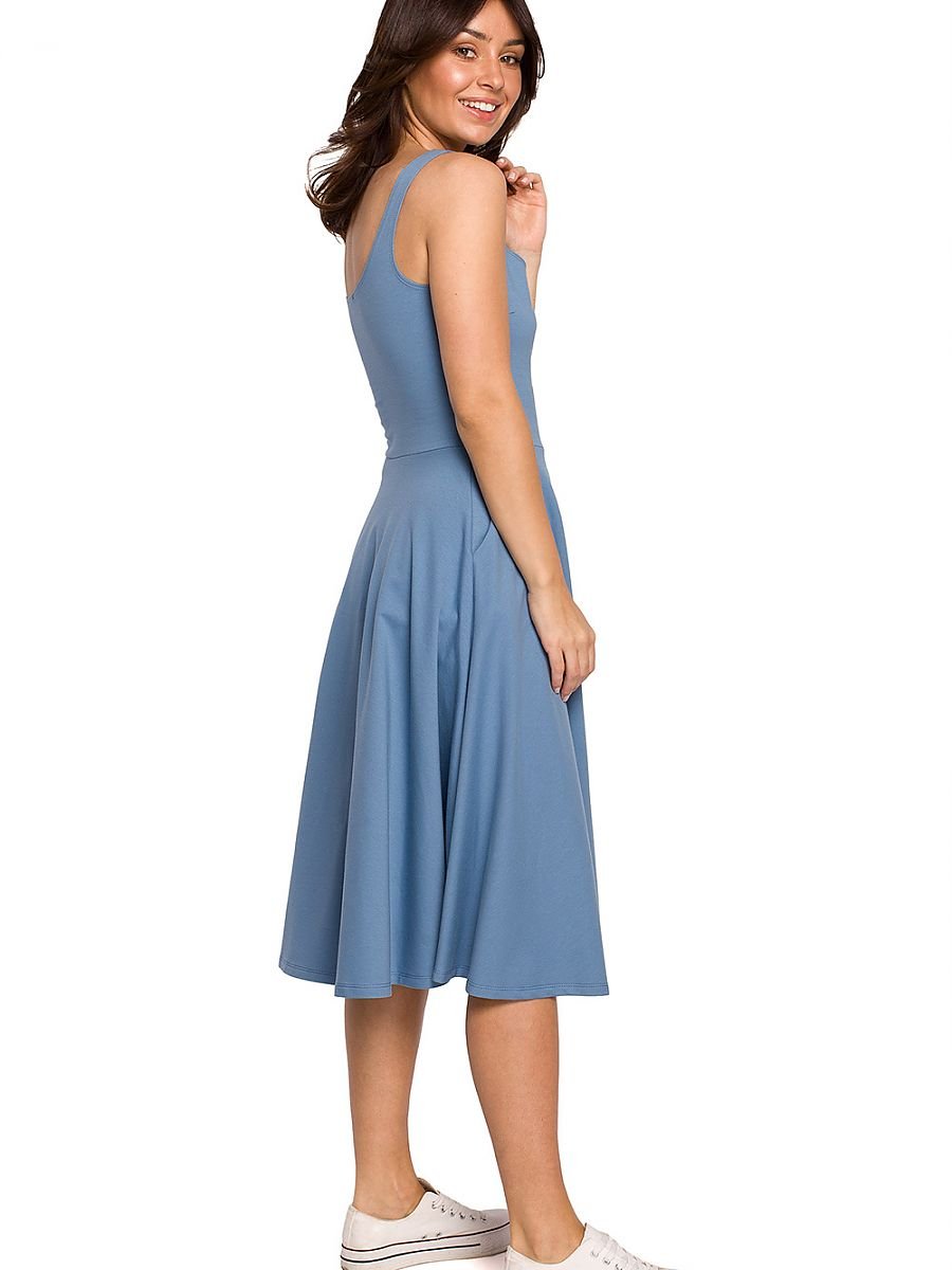 Daydress Women Outfit 163182 Bewear-Day Dresses-BeWear-blue-L-Urbanheer