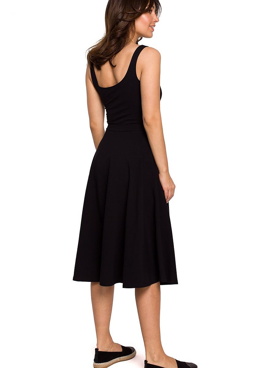 Daydress Women Outfit 163186 Bewear-Day Dresses-BeWear-black-L-Urbanheer