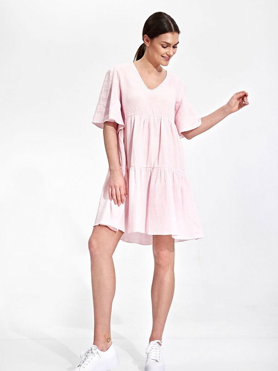 Daydress Women Outfit 167817 Figl-Day Dresses-Figl-pink-L/XL-Urbanheer