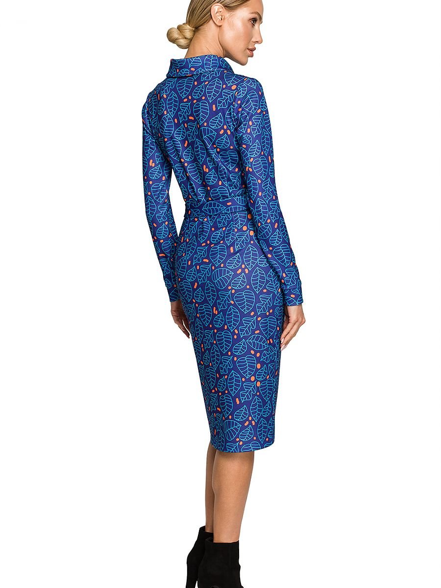 Daydress women outfit 169944 Moe-Day Dresses-Moe-navy blue-L-Urbanheer