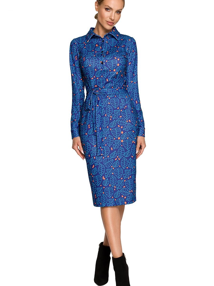 Daydress women outfit 169944 Moe-Day Dresses-Moe-navy blue-L-Urbanheer