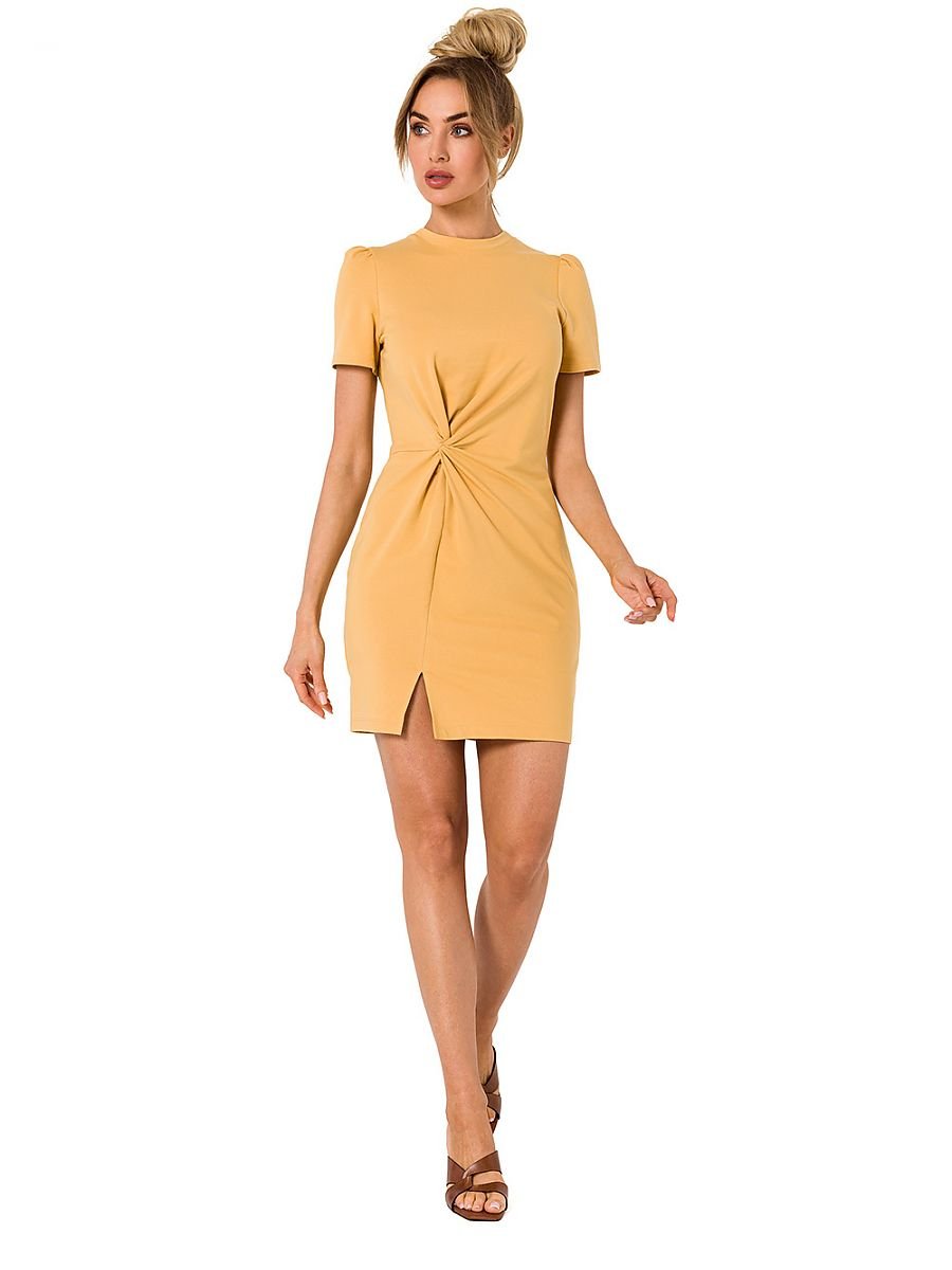 Daydress women outfit 177597 Moe-Day Dresses-Moe-yellow-L-Urbanheer