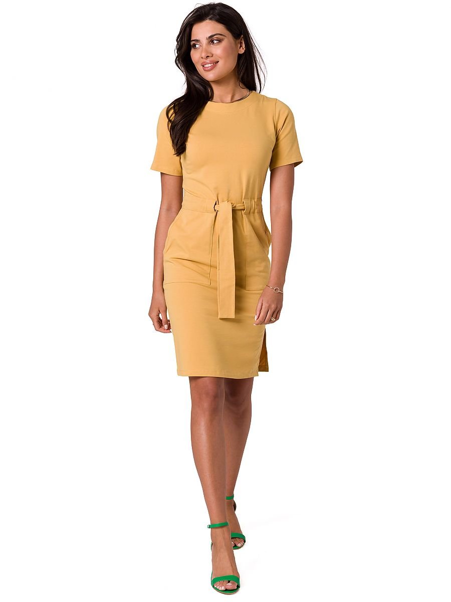 Daydress Women Outfit 177947 Bewear-Day Dresses-BeWear-yellow-L-Urbanheer