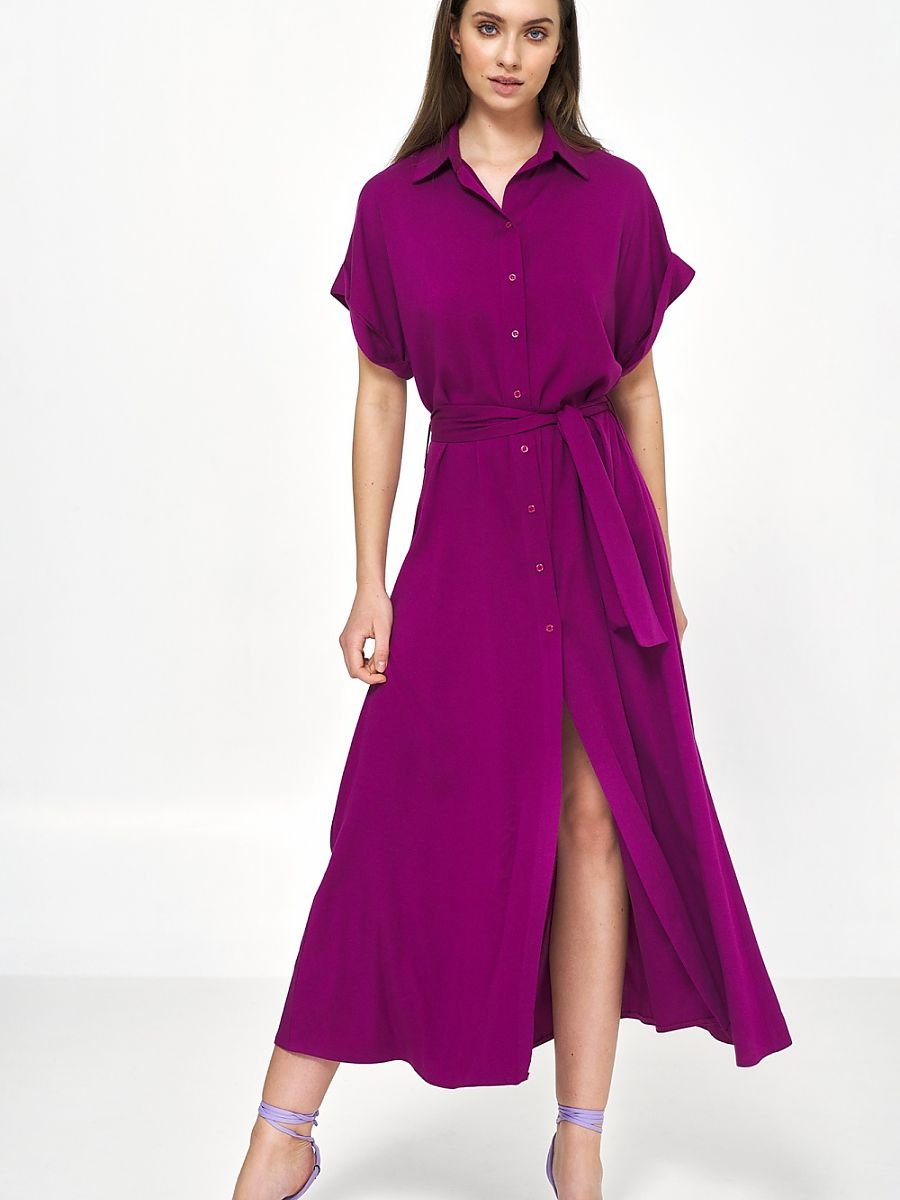 Daydress Women Outfit 177993 Nife-Day Dresses-Nife-violet-36/38-Urbanheer