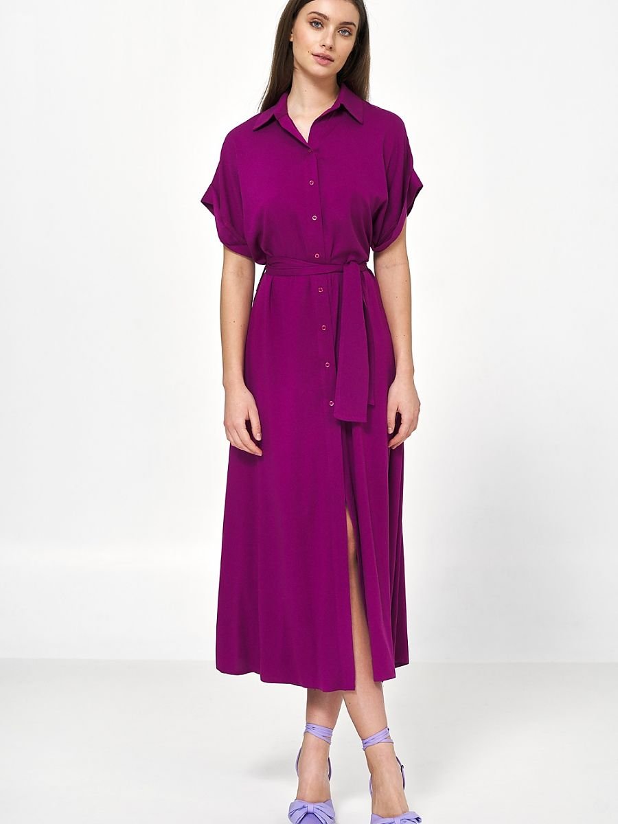 Daydress Women Outfit 177993 Nife-Day Dresses-Nife-violet-36/38-Urbanheer