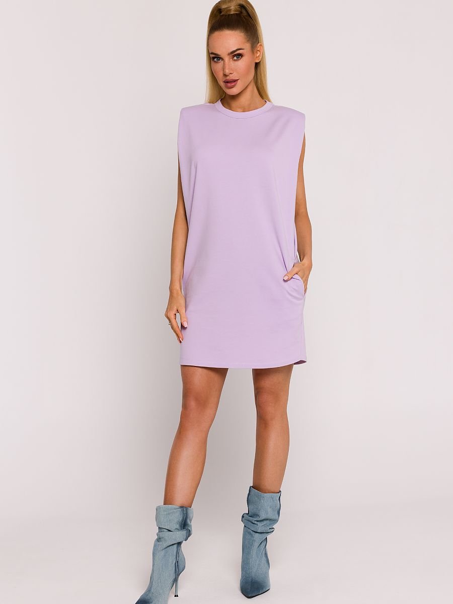 Daydress women outfit 193558 Moe-Day Dresses-Moe-violet-L-Urbanheer