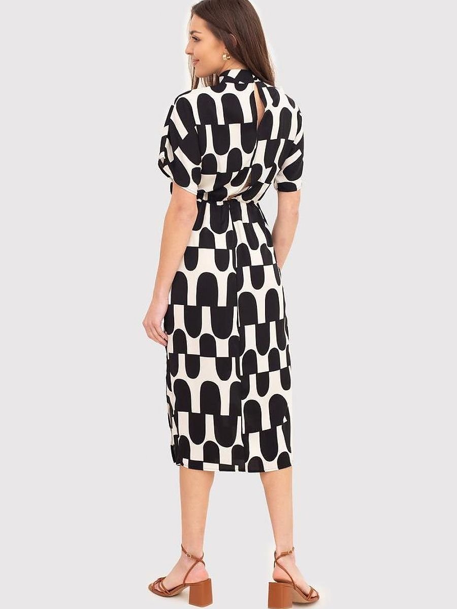 Daydress Women Outfit 195485 Ax Paris-Day Dresses-Ax Paris-black-M-Urbanheer