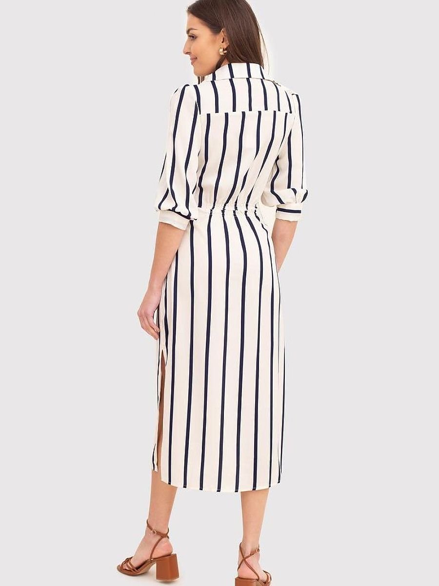 Daydress Women Outfit 195486 Ax Paris-Day Dresses-Ax Paris-beige-L-Urbanheer