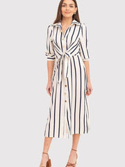 Daydress Women Outfit 195486 Ax Paris-Day Dresses-Ax Paris-beige-L-Urbanheer