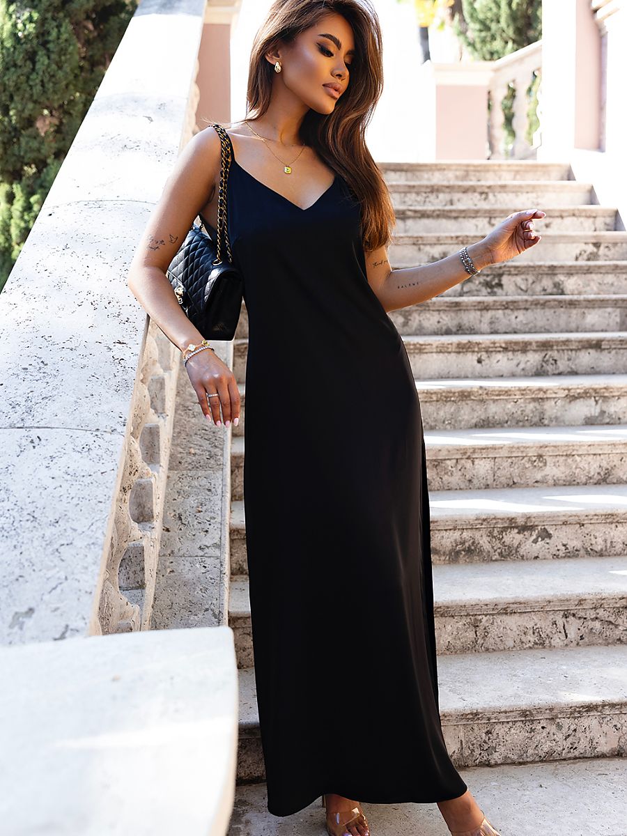 Daydress Women Outfit 197617 Ivon-Day Dresses-IVON-black-M-Urbanheer