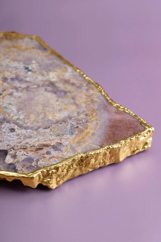 Dazzle Amethyst Cheese Board-Cheese Board-GAURI KOHLI-11" x 7" inches-Urbanheer