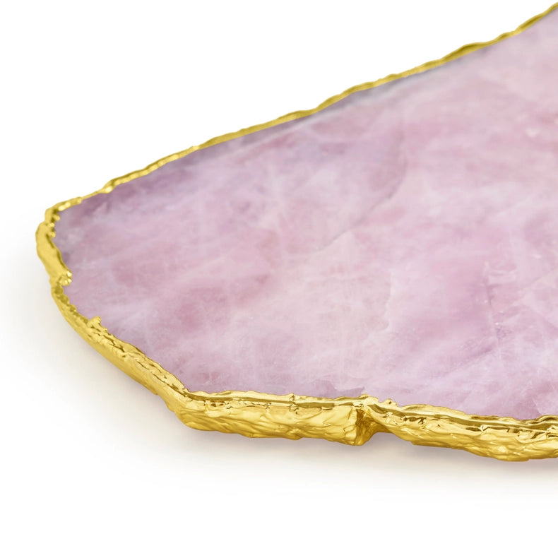 Dazzle Rose Quartz Cheese Board-Cheese Board-GAURI KOHLI-11" x 7" inches-Urbanheer