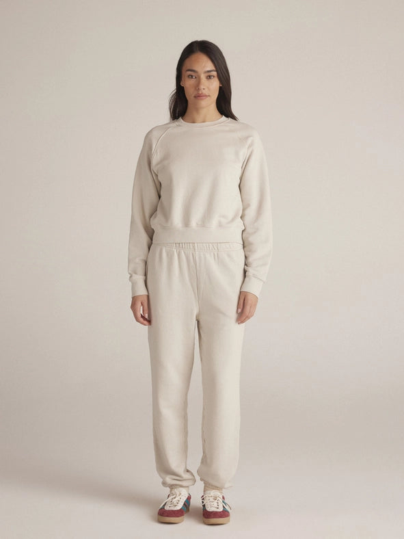 Deana Shrunken Sweater-Sweater-CLYQUE-XS-CHALK-Urbanheer