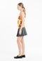 Débardeur col rond cachemire jaune fluo imprimé floral femme - KELLY 26-col rond femme-Studio Cashmere8-S-M-SC8-01107-jaune fluo/imprimé-Urbanheer