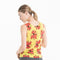 Débardeur col rond cachemire jaune fluo imprimé floral femme - KELLY 26-col rond femme-Studio Cashmere8-S-M-SC8-01107-jaune fluo/imprimé-Urbanheer