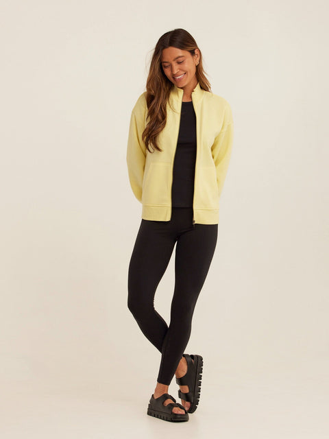 Delacey Triblend Fleece Zip Jacket