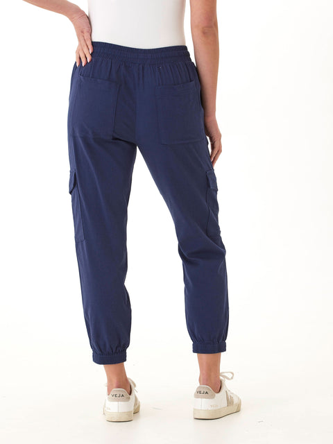 Delilah Stretch Twill Cargo Jogger 27"