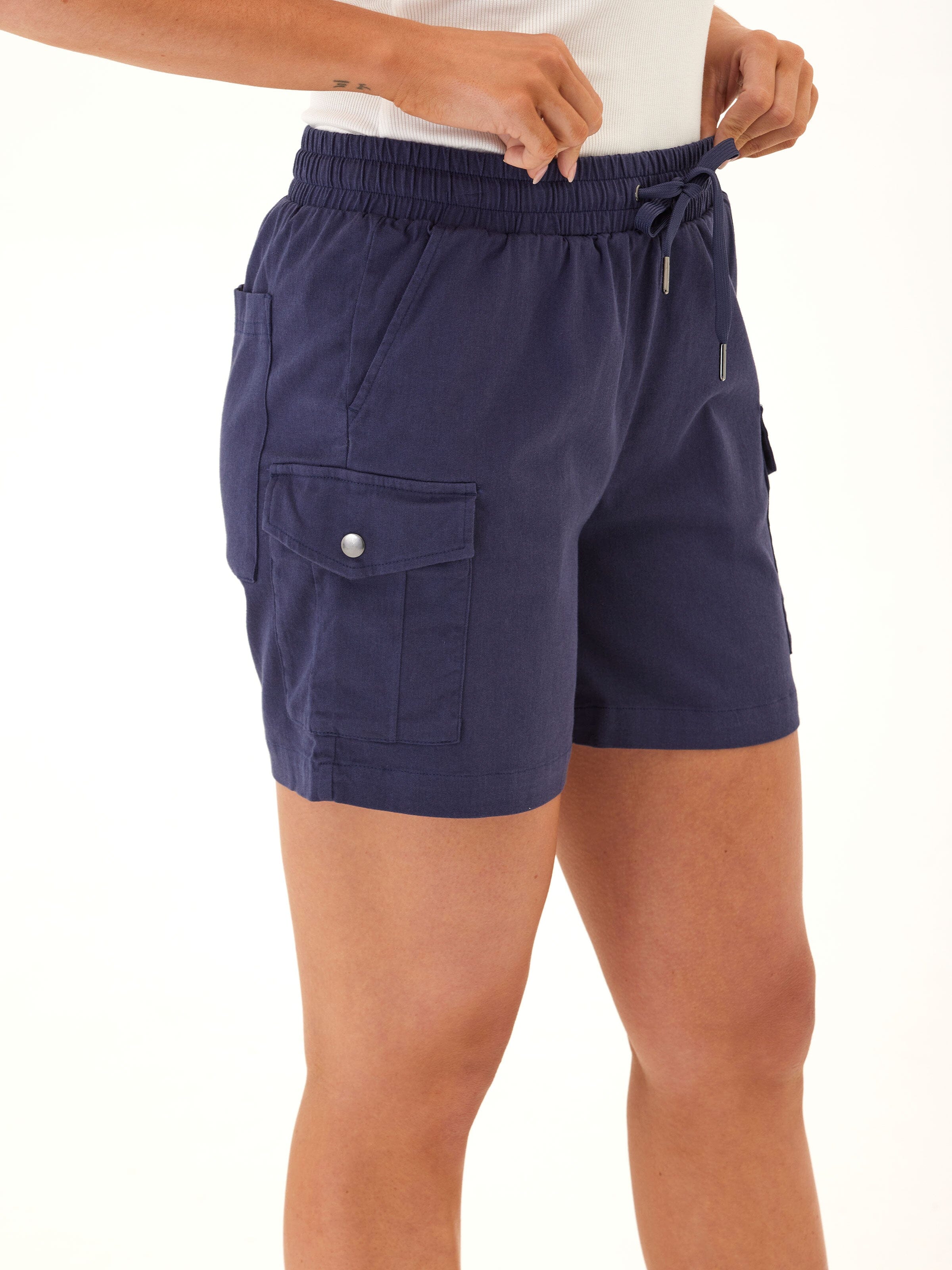 Delilah Stretch Twill Cargo Short