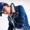 Denim Jacket with Frayed Design and Unfinished Hem-Jacket-Q2-S-Blue-Urbanheer