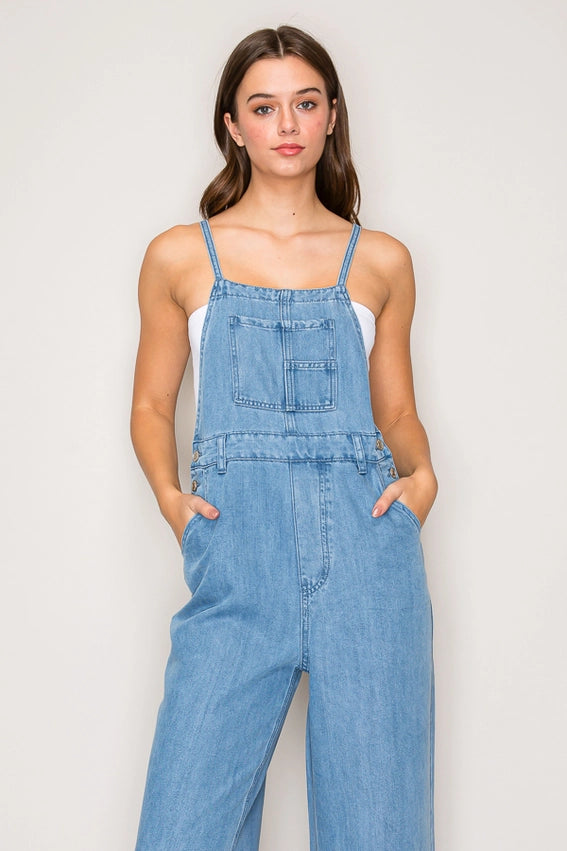Denim Overalls-Jumpsuit-Curds and Whey-XS-Denim-Urbanheer