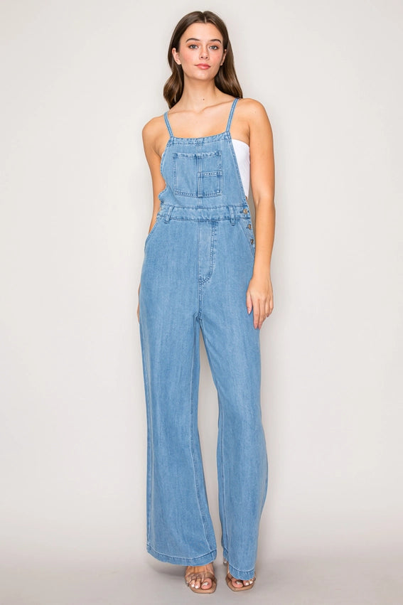 Denim Overalls-Jumpsuit-Curds and Whey-XS-Denim-Urbanheer