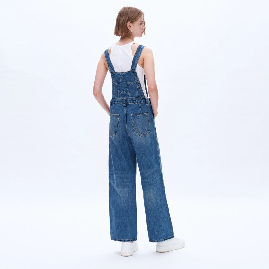 Denim Overalls-Overalls-BAYEAS-XS-MEDIUM BLUE-Urbanheer