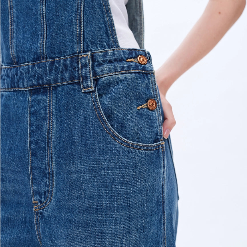 Denim Overalls-Overalls-BAYEAS-XS-MEDIUM BLUE-Urbanheer