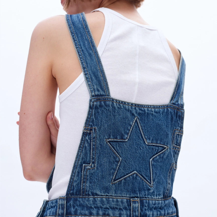 Denim Overalls-Overalls-BAYEAS-XS-MEDIUM BLUE-Urbanheer