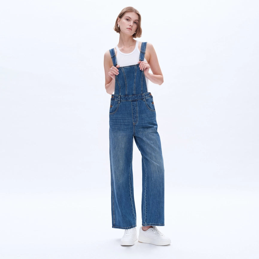 Denim Overalls-Overalls-BAYEAS-XS-MEDIUM BLUE-Urbanheer