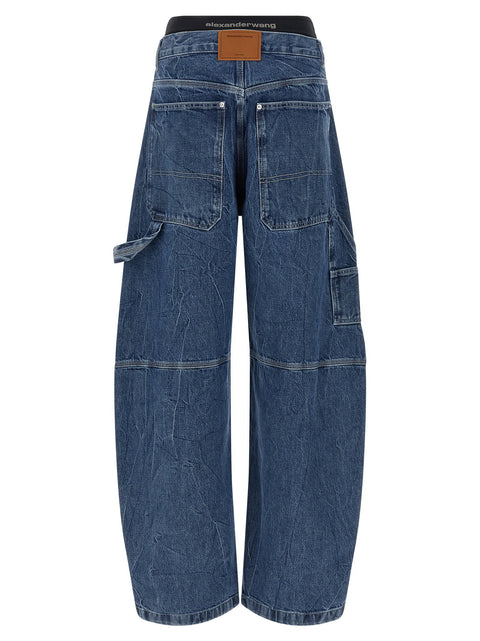 Denim X Alexander Wang Boxer Insert Jeans