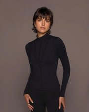 Descent Long Sleeve Top-Top-MICHI-XS-Black-Urbanheer