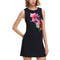 Desigual Black Polyester Dress-Desigual-L-Urbanheer
