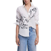 Desigual Designer White Cotton Shirt