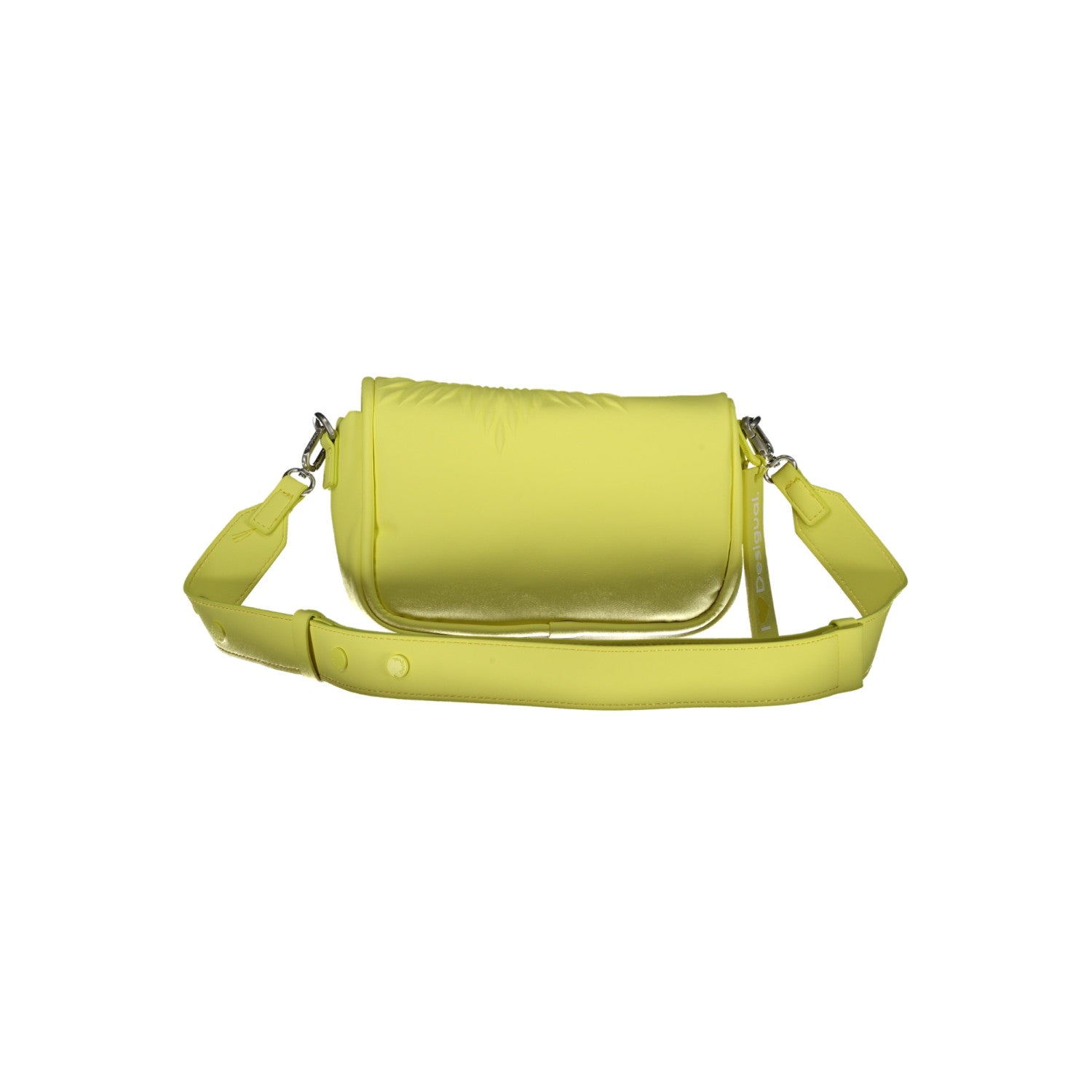 Desigual Handbag in Neon Yellow