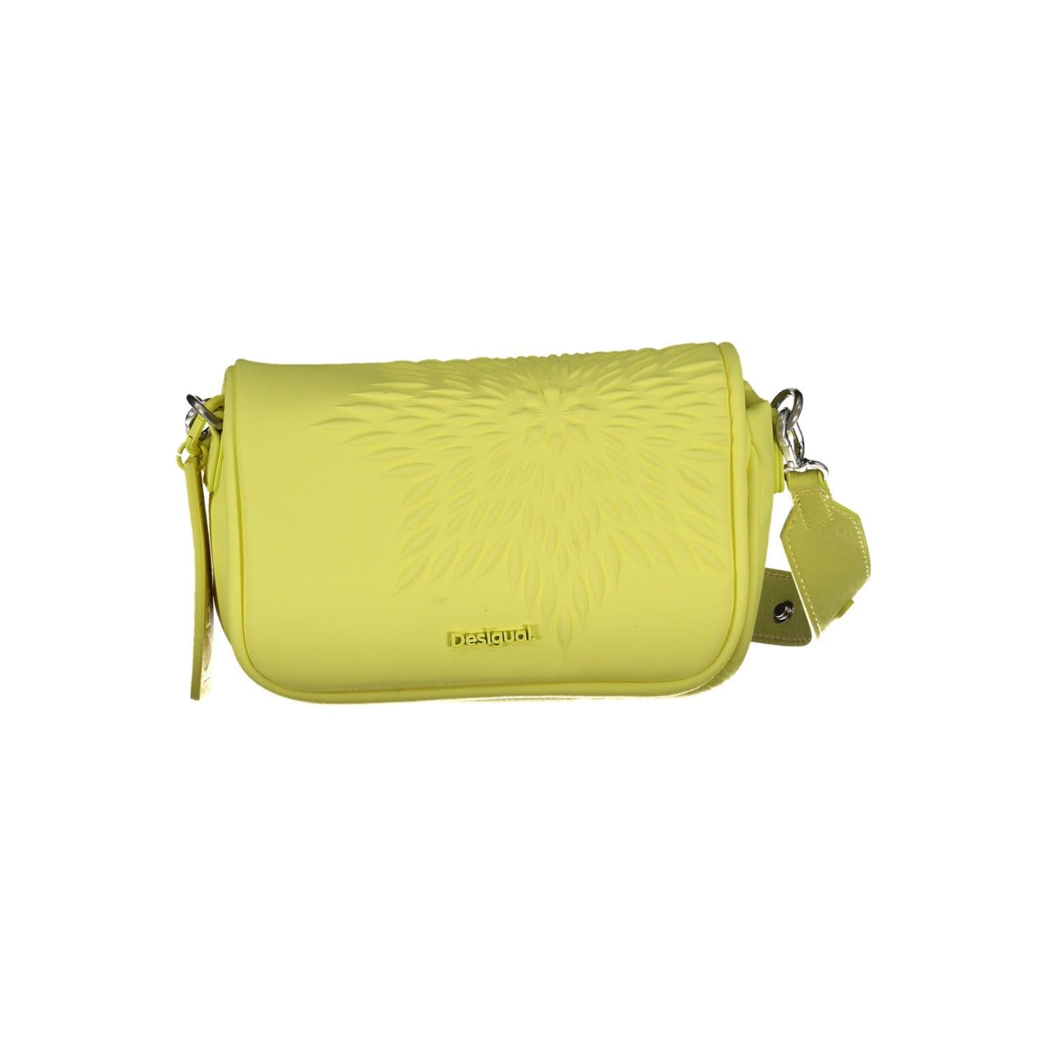 Desigual Handbag in Neon Yellow