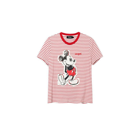 Desigual Mickey Mouse Cotton Top-DESIGUAL-XL-Urbanheer