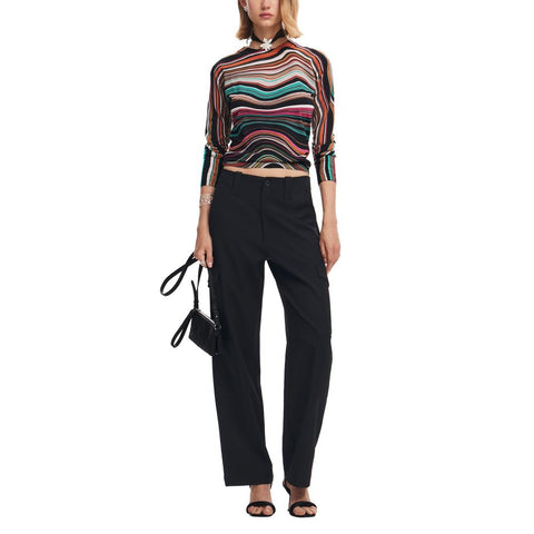 Desigual Turquoise Viscose-DESIGUAL-Urbanheer
