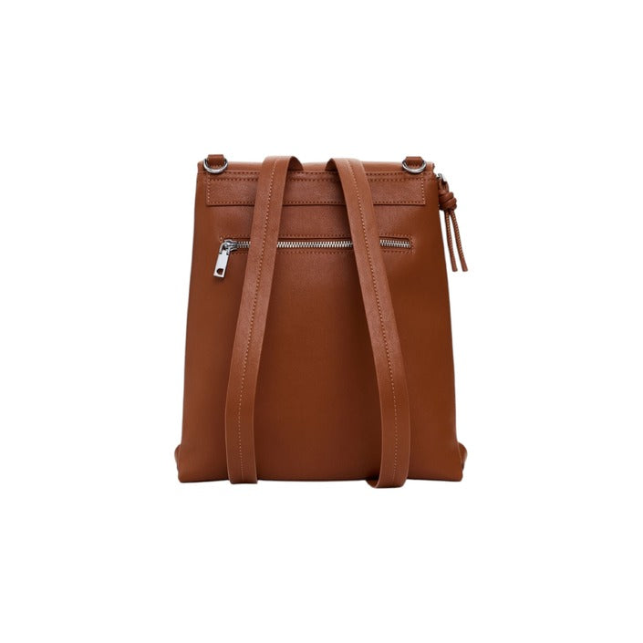 Desigual Women Bag-Accessories Bags-Desigual-brown-Urbanheer