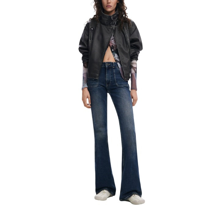 Desigual Women Blazer-Clothing Blazer-Desigual-black-S-Urbanheer