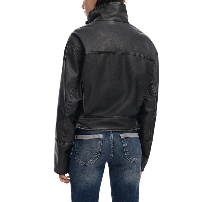 Desigual Women Blazer-Clothing Blazer-Desigual-black-S-Urbanheer