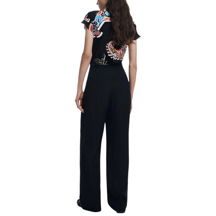 Desigual Women Jumpsuit-Clothing Jumpsuits-Desigual-black-XS-Urbanheer