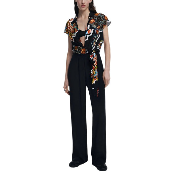 Desigual Women Jumpsuit-Clothing Jumpsuits-Desigual-black-XS-Urbanheer